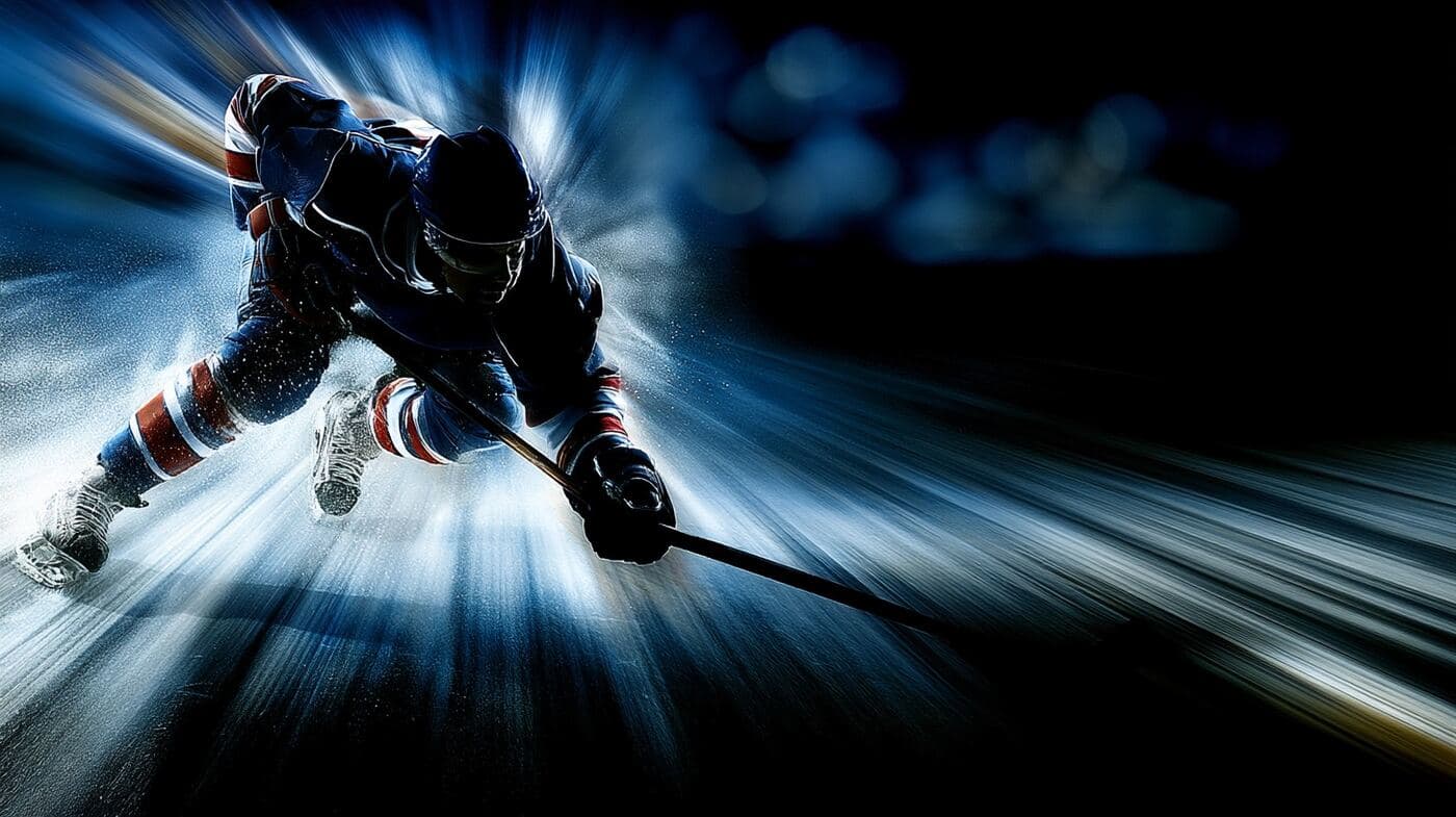 Archive — match de hockey sur glace en arène